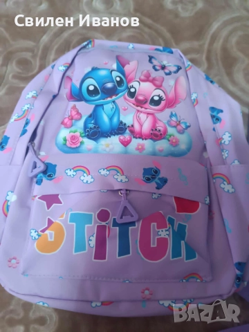 Детски раници на Стич, снимка 5 - Други - 52190260