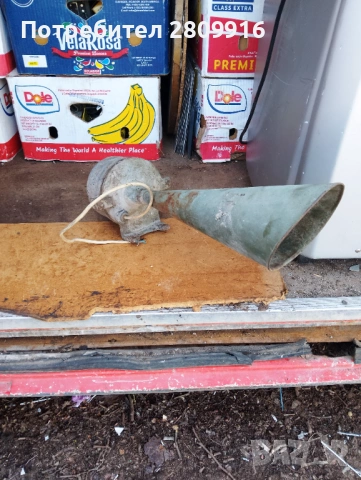 Стара промишлена сирена , снимка 4 - Антикварни и старинни предмети - 54171052