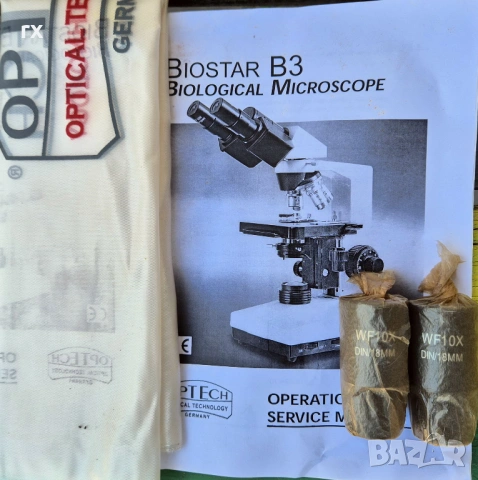 Микроскоп Exacta Optech B3, снимка 7 - Медицинска апаратура - 51714315