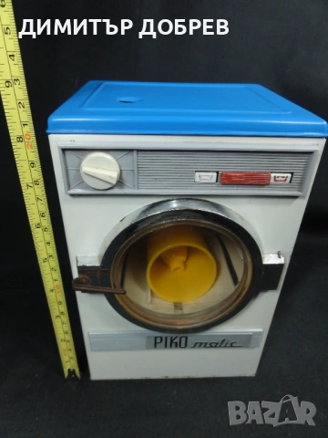 СТАРА РЕТРО СОЦ ГДР DDR ИГРАЧКА ПЕРАЛНА МАШИНА ПЕРАЛНЯ PIKO MATIC, снимка 7 - Колекции - 53022927