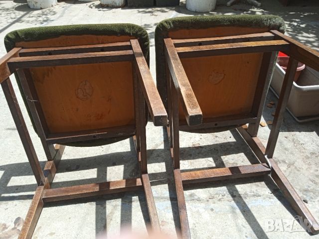 ретро дървени столове, снимка 2 - Столове - 46319748