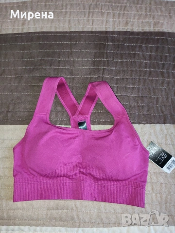 Чисто НОВО спортно безшевно бюстие с етикет - 2 бр. , снимка 5 - Корсети, бюстиета, топове - 53606124