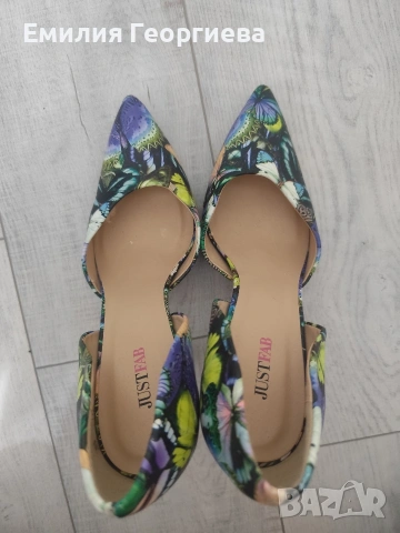 Дамски обувки 42 номер Just Fab, снимка 4 - Дамски обувки на ток - 53967149