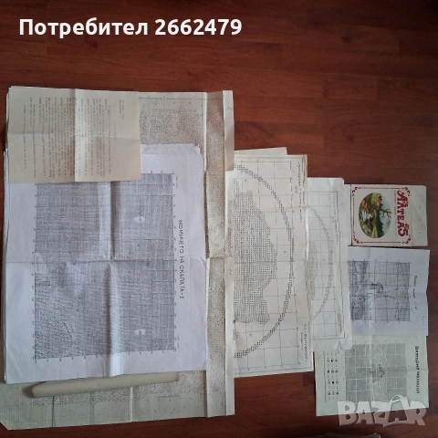 Продавам модели за гоблени.