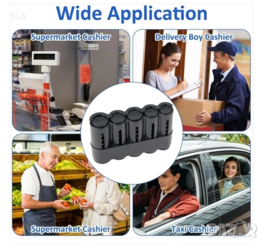 Монетник за кола за Евро, Държач за центове, снимка 2 - Аксесоари и консумативи - 47963275