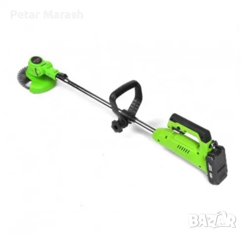 Акумулаторен Тример KraftWorld – Косачка за Трева с 2бр Батерия и Зарядно, снимка 8 - Други инструменти - 50431163
