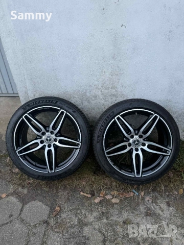5x112 R 19 Mercedes джанти с гуми, снимка 2 - Гуми и джанти - 52543802