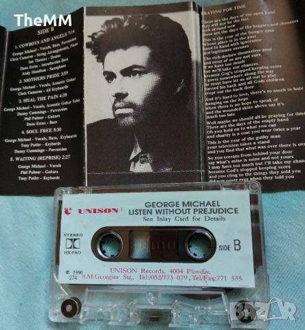 George Michael - Listen without prejudice, снимка 2 - Аудио касети - 45389000
