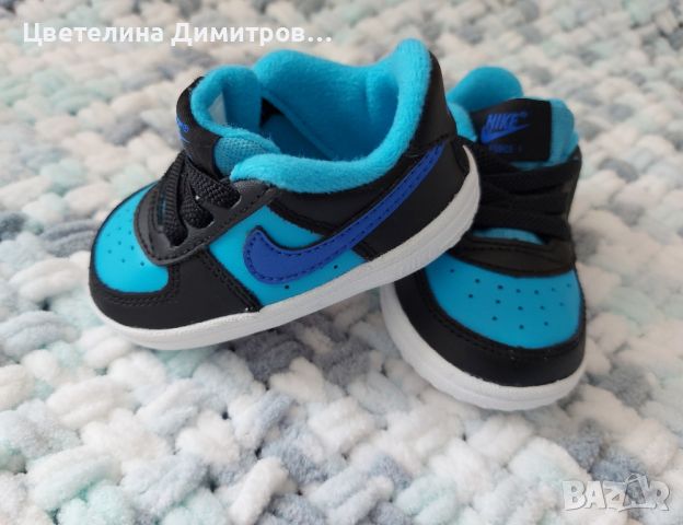 Детски обувки 
Nike Air Force 1 Crib Booties

, снимка 8 - Бебешки обувки - 45694596