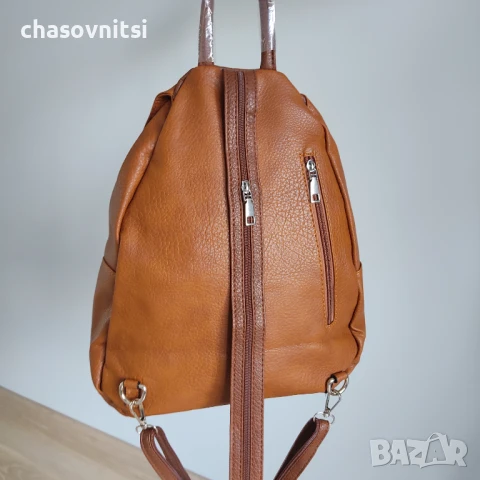 Удобна дамска раница с много джобове, снимка 4 - Раници - 50709704