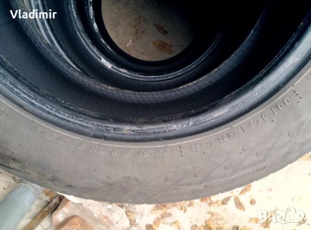 Зимни гуми 215 60 16 за 100 лв, снимка 2 - Гуми и джанти - 52536405