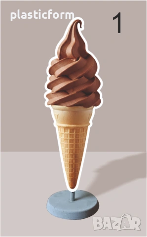 Рекламни табели Крем сладолед, домашен сладолед, сладолед различни вкусове, бабъл гофрета,, снимка 4 - Рекламни табели - 49851557