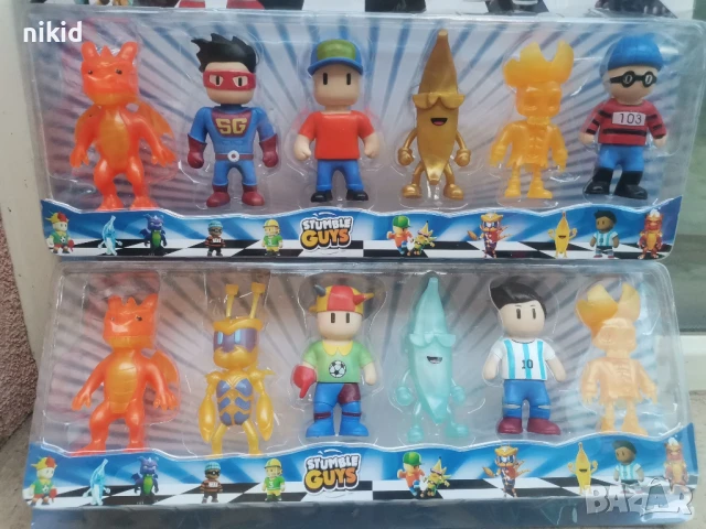 Стимбъл Стъмбъл гайс STUMBLE GUYS фигурки пластмасови играчки за игра и украса торта 