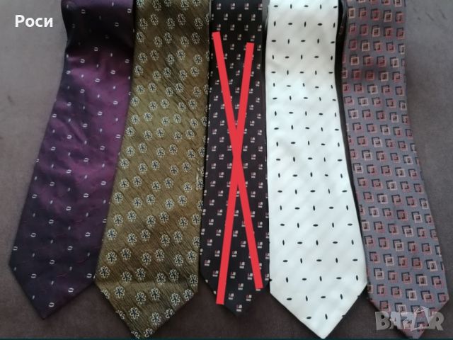 Италиански копринени вратовръзки 2, снимка 6 - Други - 39653104