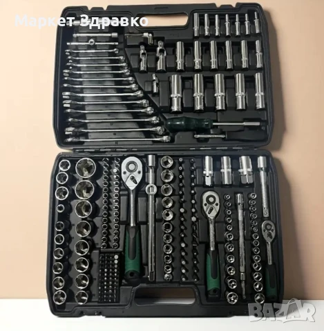 Многофункционален Комплект 216 части за Ремонт на Автомобили, снимка 2 - Други инструменти - 50604056