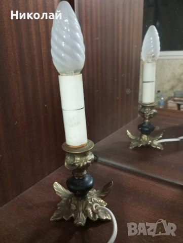 Малка нощна лампа, снимка 3 - Антикварни и старинни предмети - 52125535