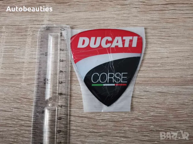 Ducati Corse стикер лепенка, снимка 2 - Аксесоари и консумативи - 48645232