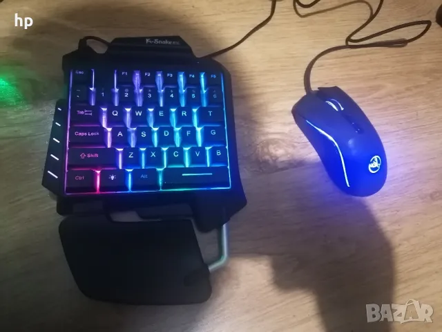 Gaming mouse and keyboard, снимка 1 - Клавиатури и мишки - 48491031