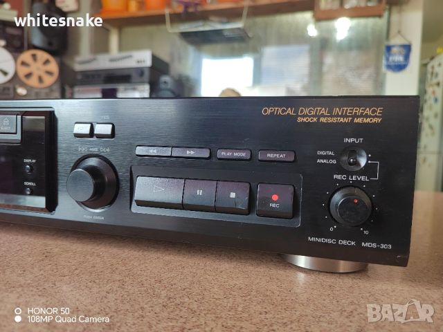 Sony MDS-303 MD player /recorder , снимка 1 - Декове - 46813111