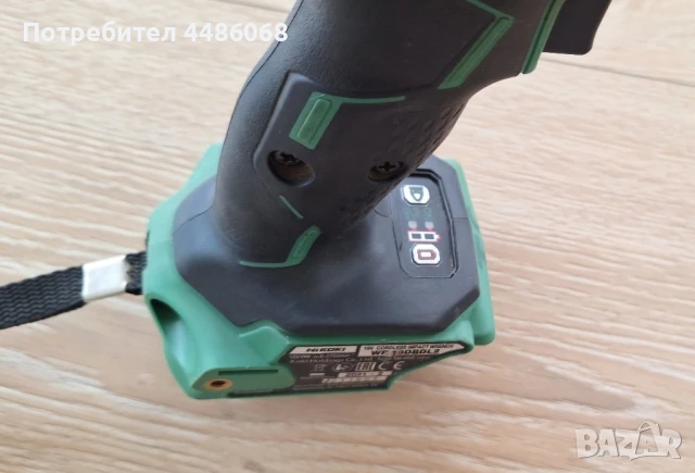 акумулаторен безчетков ударен винтоверт импакт гайковерт hikoki wr 18d, снимка 3 - Винтоверти - 50456998