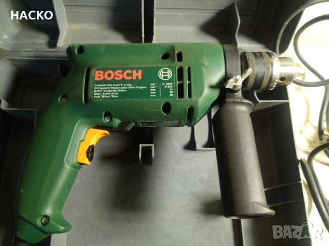 Ударна Бормашина BOSCH PSB 500 R Швейцария, снимка 5 - Бормашини - 46544956