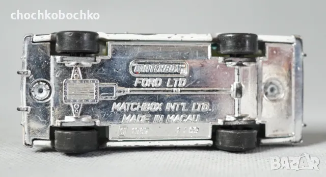 MATCHBOX FORD POLICE Стара Метална играчка модел кола количка, снимка 5 - Колекции - 47757533