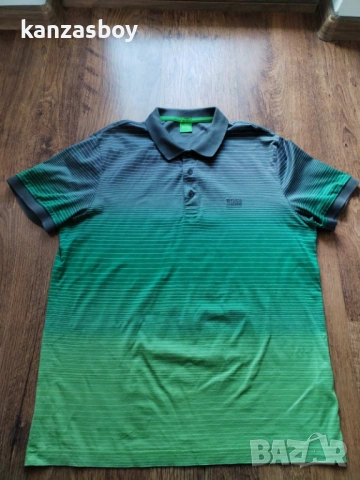 hugo boss green Paddy- страхотна мъжка тениска XL, снимка 6 - Тениски - 53977796