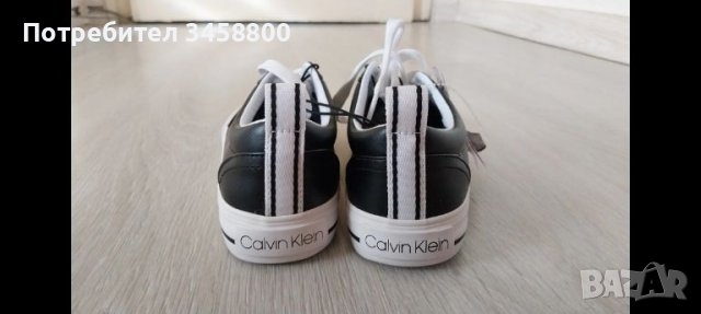 Calvin Klein Кожени кецове, снимка 5 - Кецове - 45818427