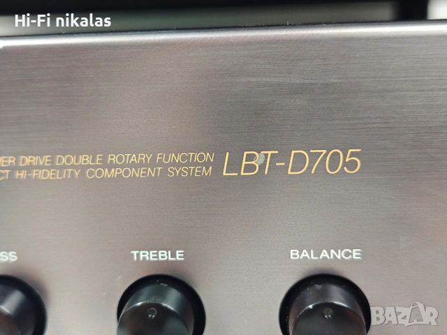 стерео усилвател FM радио ресийвър SONY TA-D705 ST-D705, снимка 6 - Ресийвъри, усилватели, смесителни пултове - 53606067