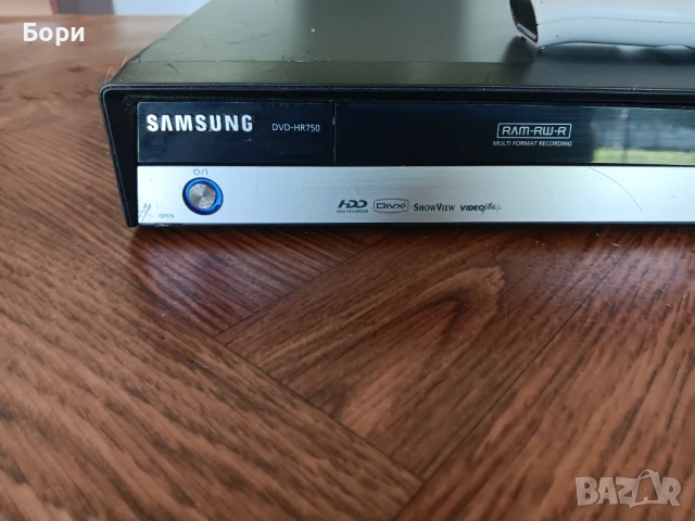 SAMSUNG 160GB/дистаннционно DVD, снимка 2 - Плейъри, домашно кино, прожектори - 50675196