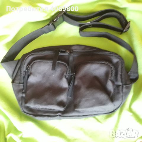 Мъжка чанта за кръста гърдите от плат, снимка 1 - Чанти - 46115574