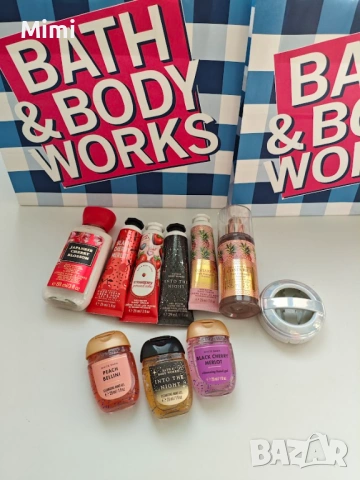 Продавам Bath and Body Works  комплекти лосиони,свещи, дезинфектанти, сапун, снимка 2 - Козметика за тяло - 43528334