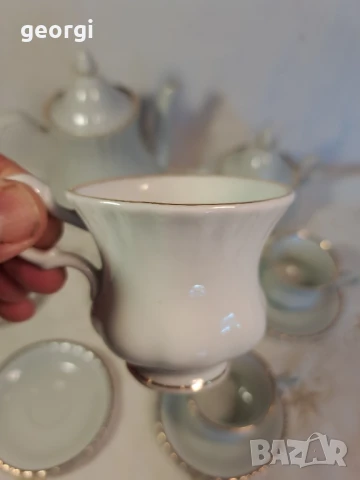 български бароков порцеланов сервиз Китка Разград    26/4, снимка 4 - Сервизи - 50815883