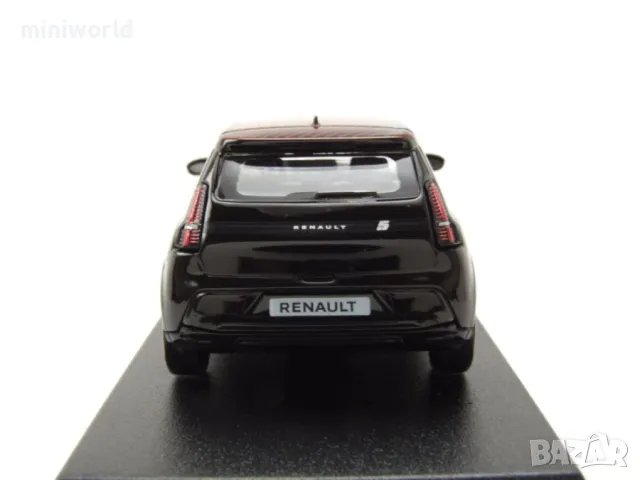 Renault 5 E-Tech 100% Electric 2025 - мащаб 1:43 на Norev моделът е нов в PVC дисплей-кейс, снимка 6 - Колекции - 49553355