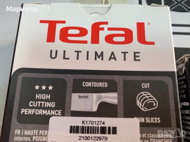 Нож Tefal ULTIMATE , Нож за хляб , нож зеленчци , Универсален, снимка 5 - Ножове - 45750181