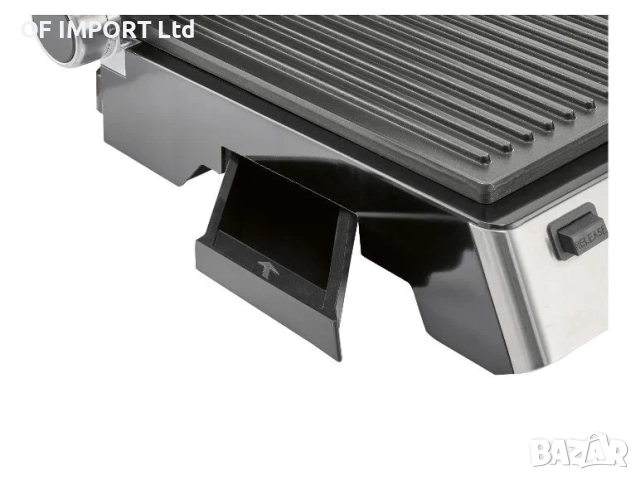 Контактен Грил Скара SILVERCREST SKGE 2000 D3 3 в 1 ИНОКС, снимка 7 - Скари - 52686257