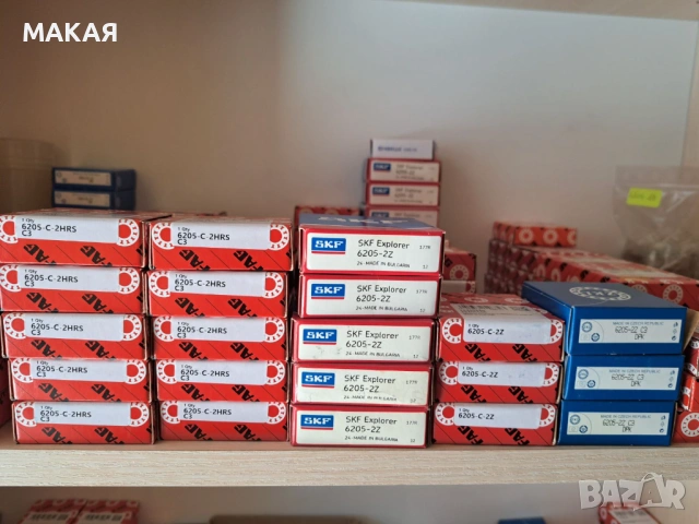 Радиални съчмени лагери (Серии 6000, 6200, 6300) – Плевен, снимка 2 - Други машини и части - 53173041