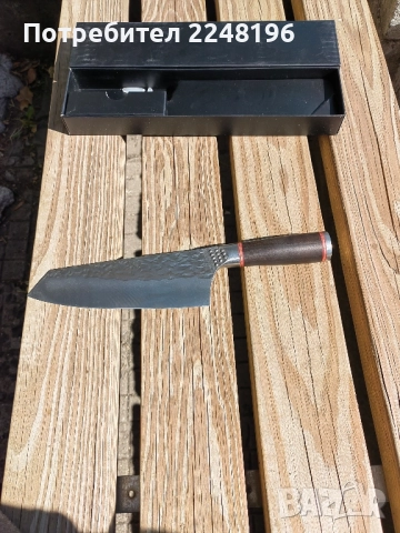 луксозен японски нож , снимка 6 - Прибори за хранене, готвене и сервиране - 52422303