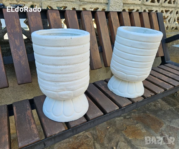 бетонна кашпа/саксия , снимка 11 - Саксии и кашпи - 49848819