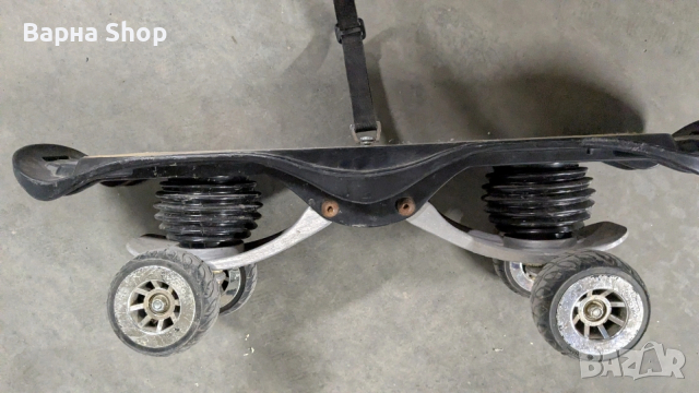 Скейтборд на окачване - Street Surfing / Waveboard борд с пружини, снимка 6 - Скейтборд, ховърборд, уейвборд - 53760033