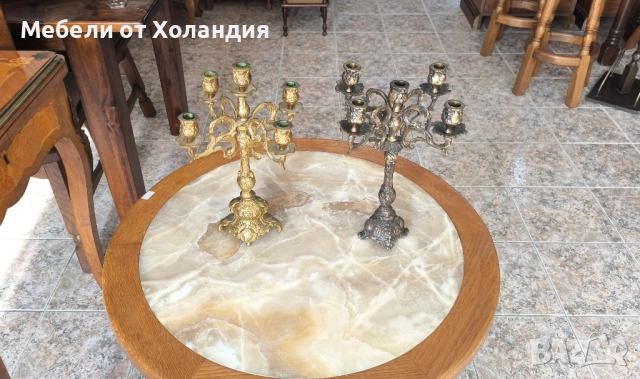 Бронзови свещници за 5 свещи