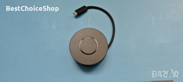 FORIDA - 7 in 1 Мини USB C докинг станция, снимка 6 - Кабели и адаптери - 54153774