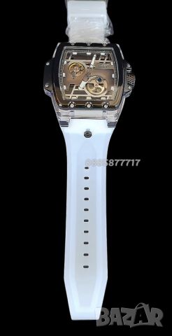 Часовник INVICTA Skeleton automatic White 55 mm , снимка 2 - Мъжки - 46704277