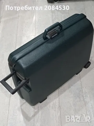 Твърд куфар с шифър и колелца  SAMSONITE, снимка 2 - Куфари - 49184690