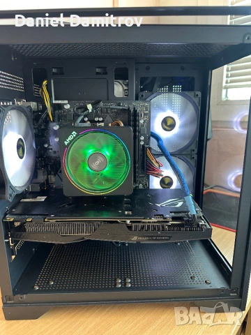 Геймърски компютър Ryzen 5 2600,GTX 1070 8GB,16GB RAM,128 GB SSD NVMe, 1 TB HDD, снимка 5 - Геймърски - 53617560