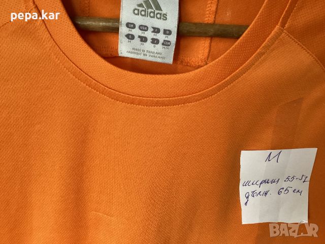 Adidas блуза М размер с къс ръкав, снимка 2 - Блузи - 45762748