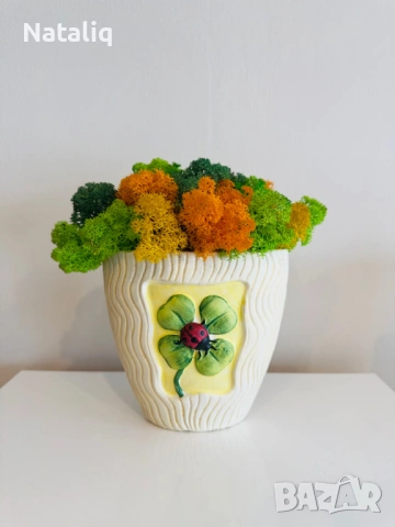 Декорации от скандинавски мъх, снимка 15 - Декорация за дома - 53307440