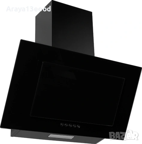 Стилен кухненски абсорбатор HANSEATIC, черен