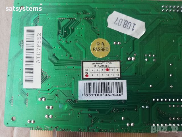 Видео карта Cirrus Logic CL-GD5446BV 1MB PCI, снимка 9 - Видеокарти - 46541055