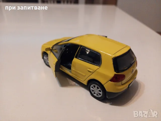 VW Golf V, Welly 1/34, снимка 3 - Колекции - 47485548